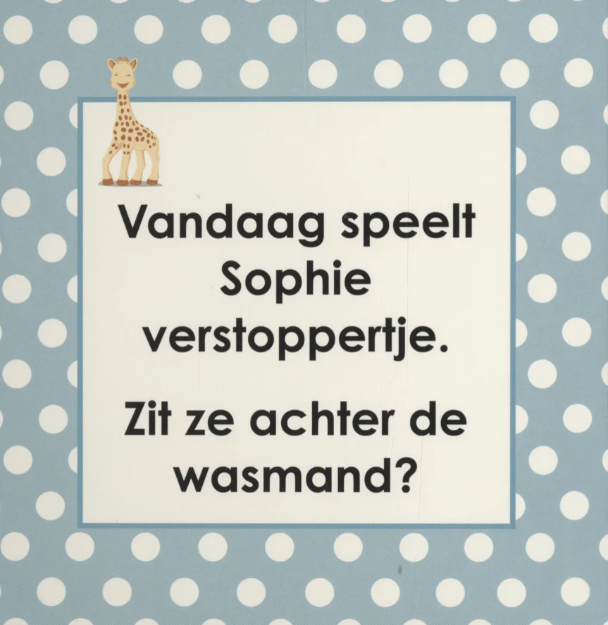 Sophie de Giraf Baby Boekje Boekje: Waar Is Sophie? - Image 3