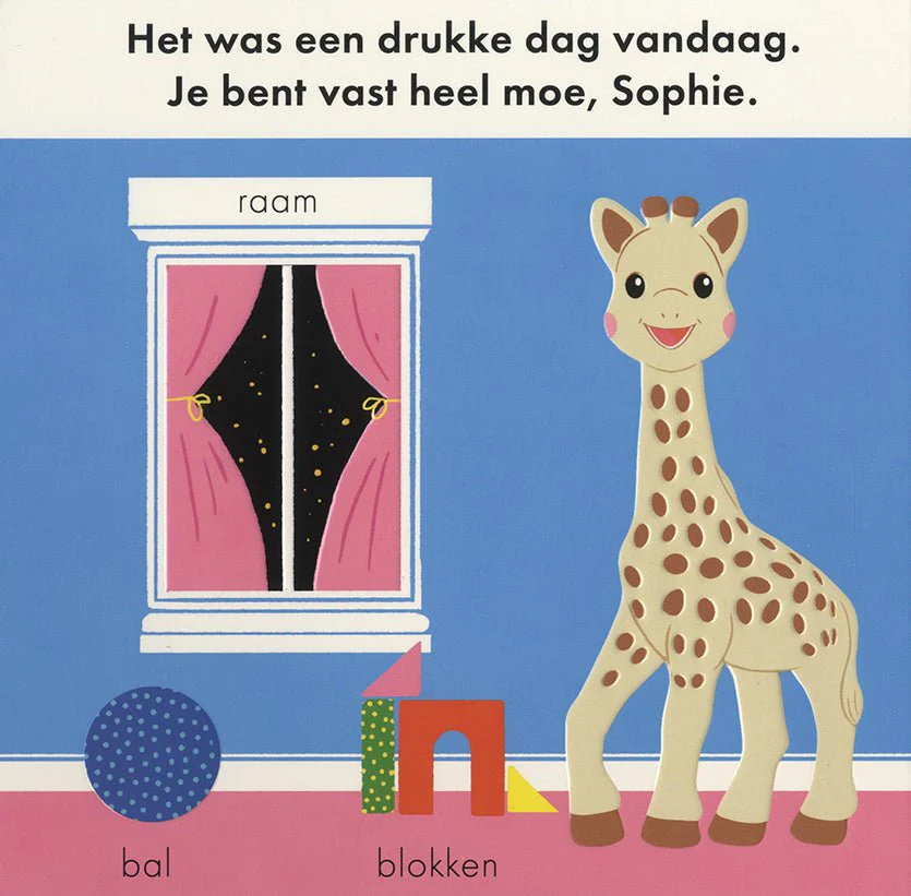 Sophie de Giraf Baby Boekje Sophie Gaat Slapen - Image 2