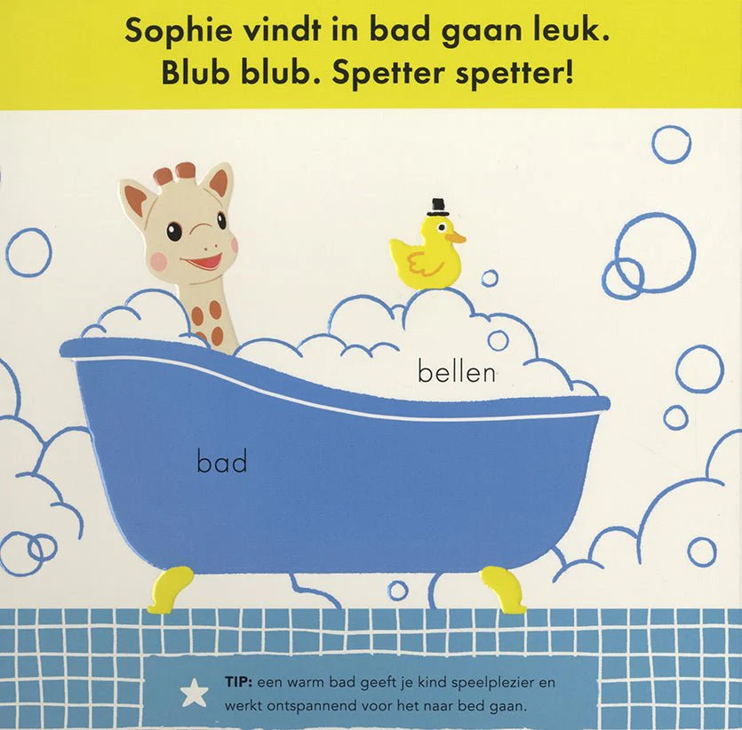 Sophie de Giraf Baby Boekje Sophie Gaat Slapen - Image 4