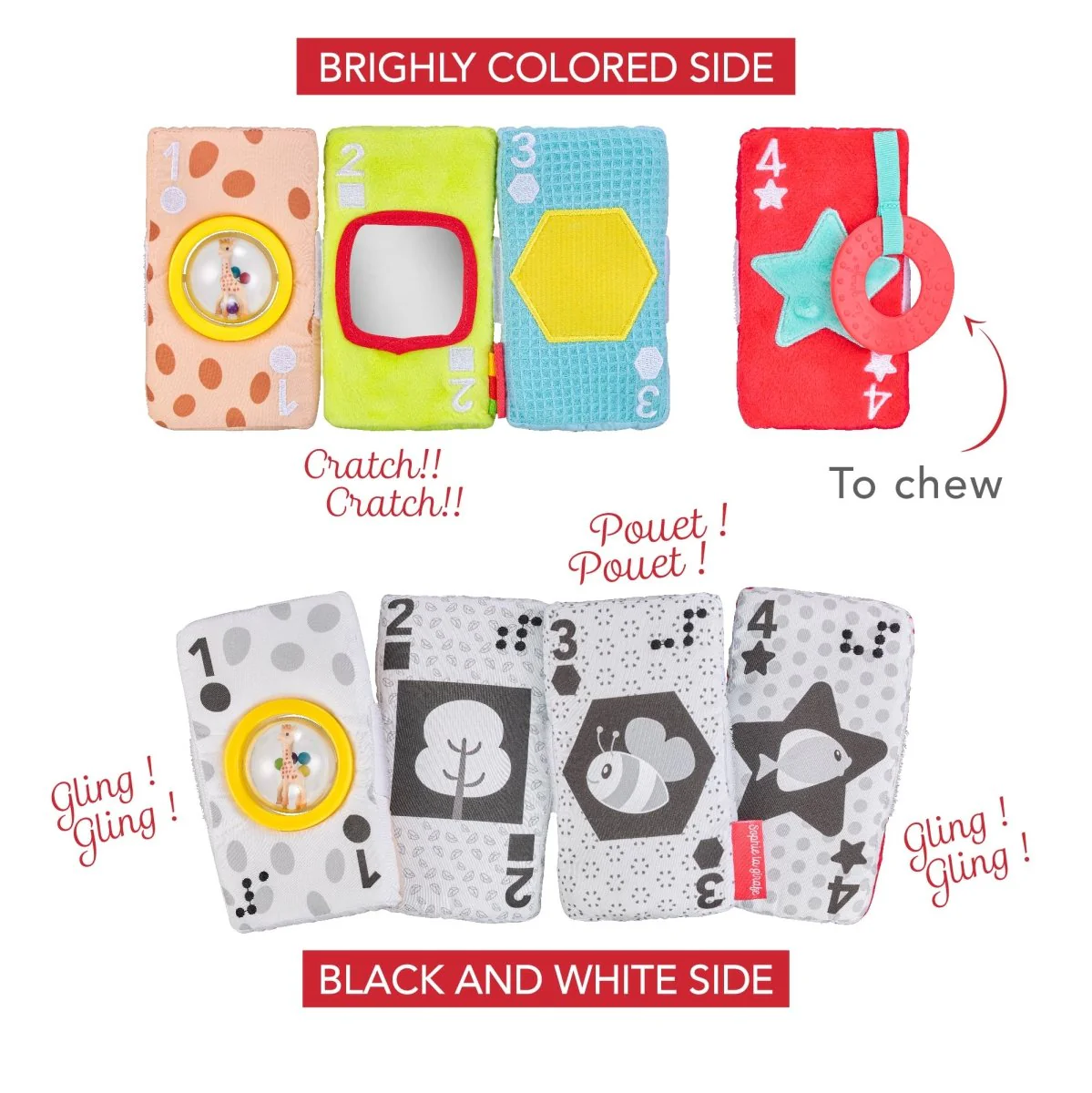 Sophie de Giraf Kaartspel 4 Delig - Image 3