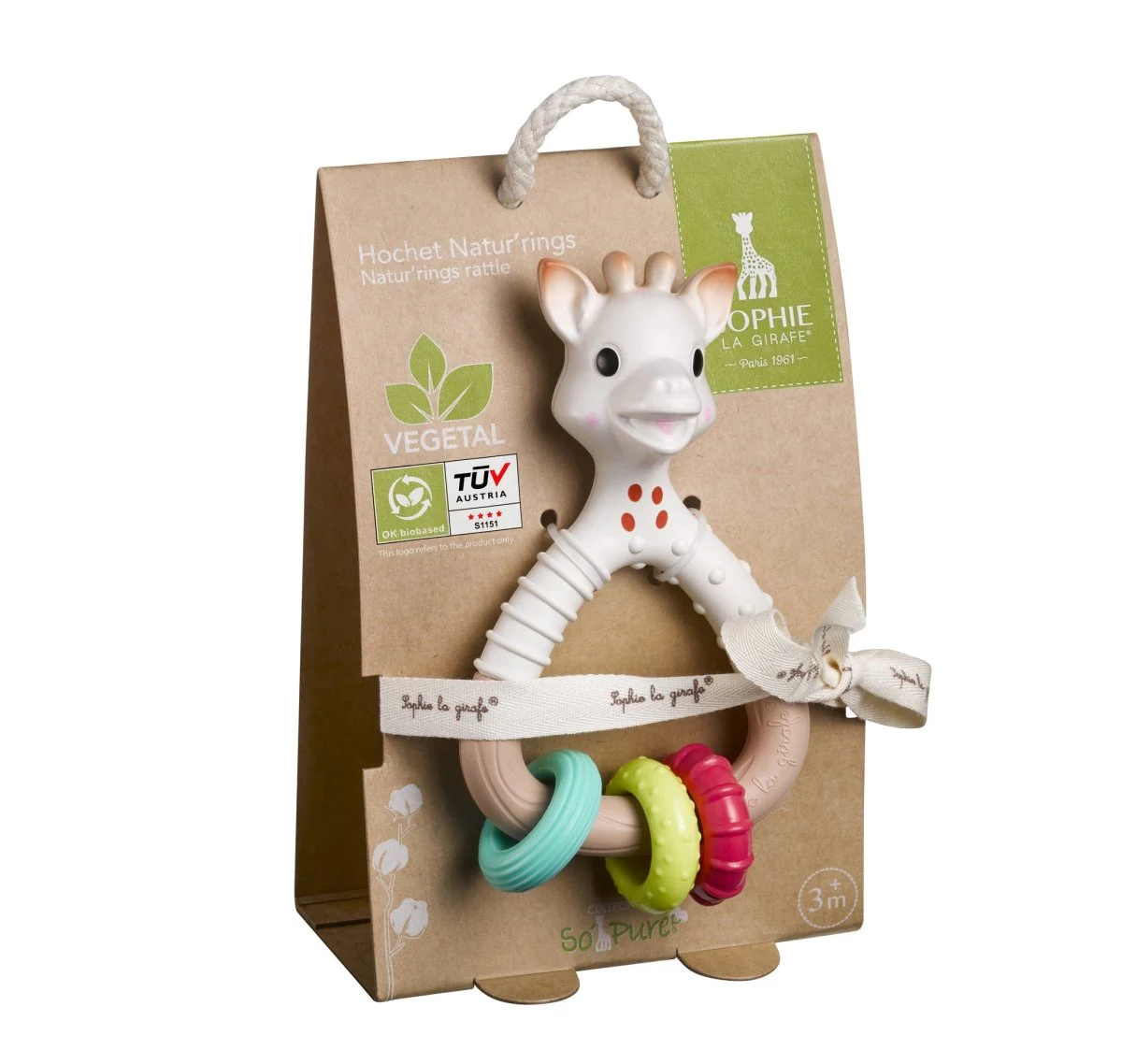 Sophie de Giraf Rammelaar So'Pure Natur'Rings - Image 2