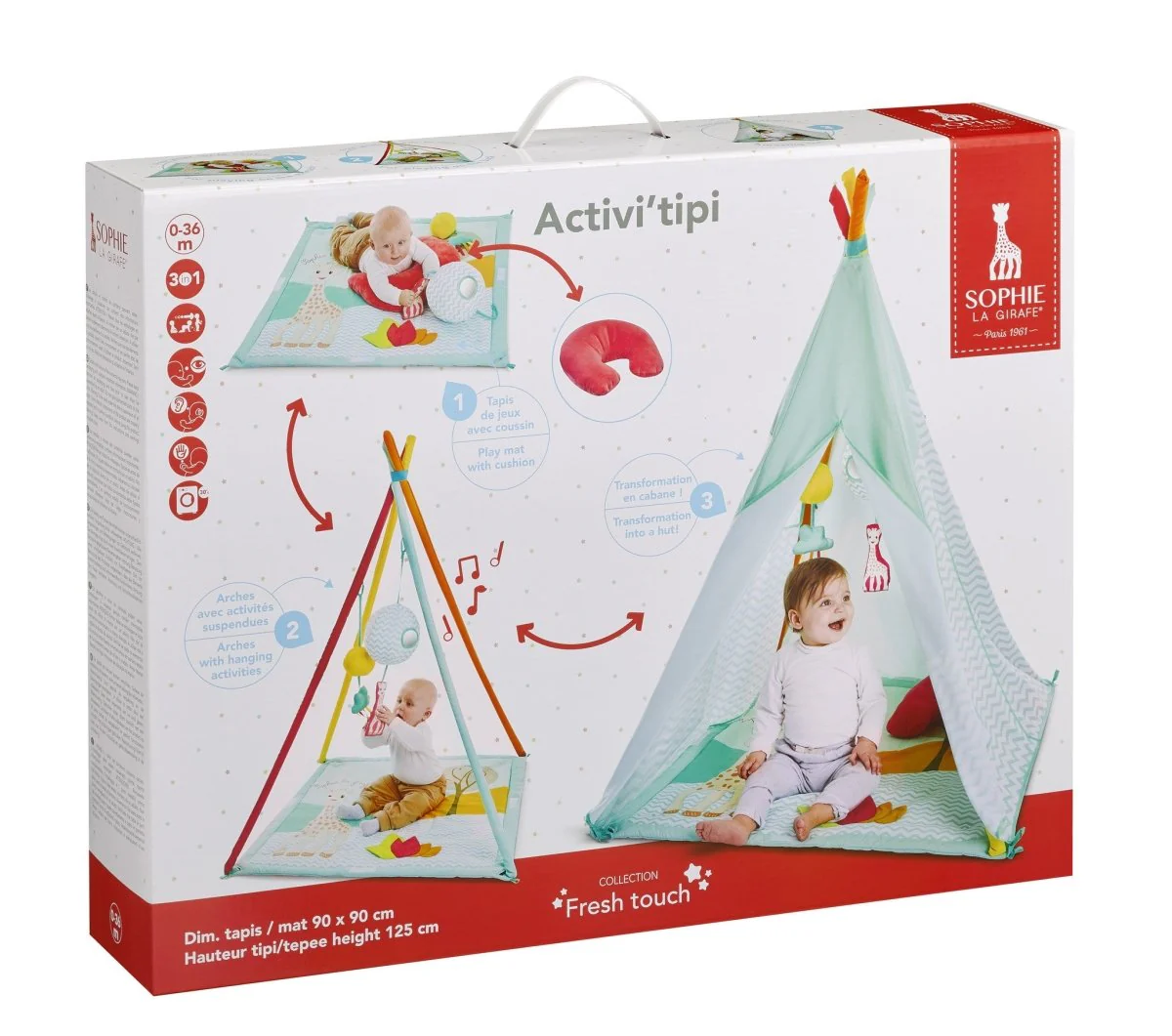 Sophie de Giraf Tipi Tent - Image 4