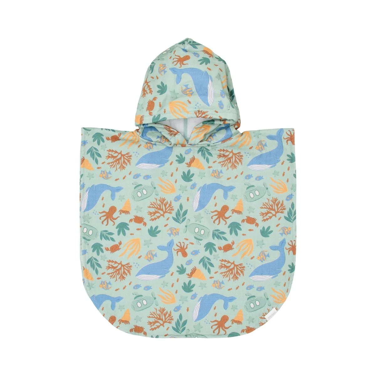 Strand poncho Ocean World Multicolour