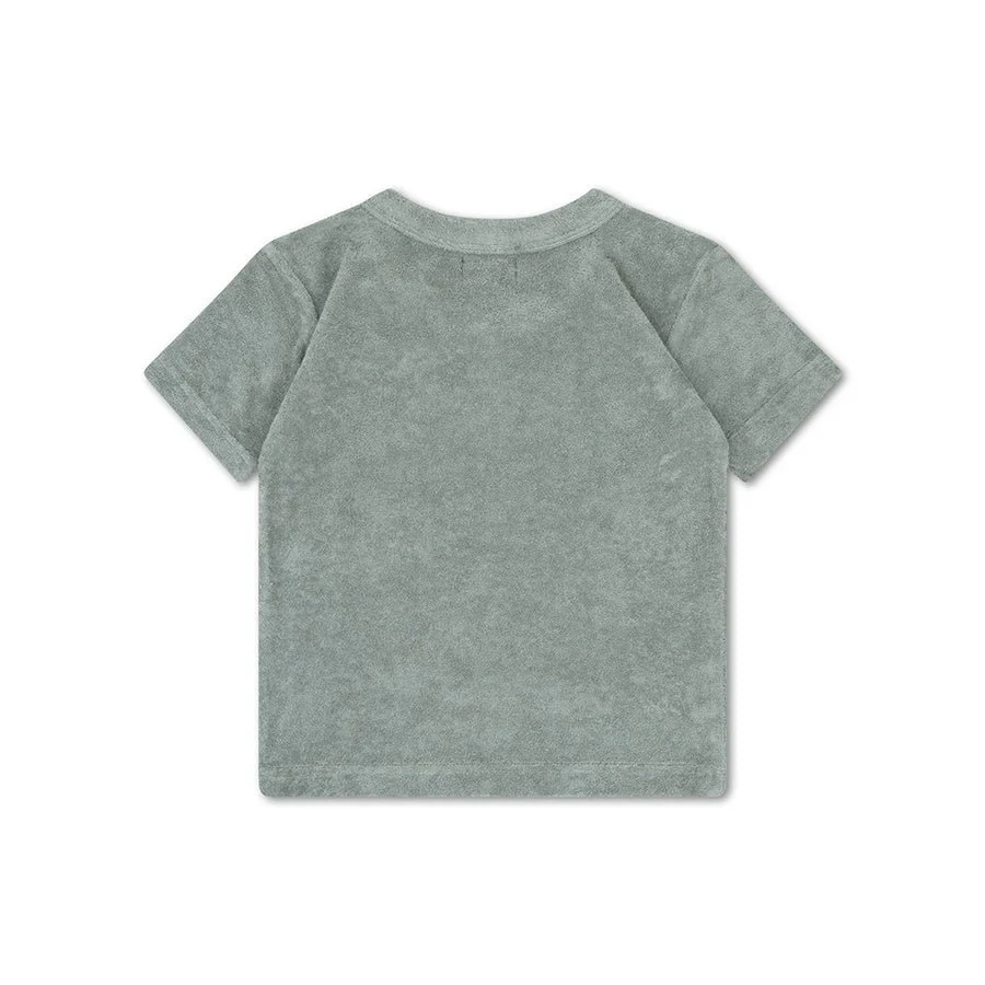Swim Essentials Baby Shirt Terry Cloth Green - Image 2