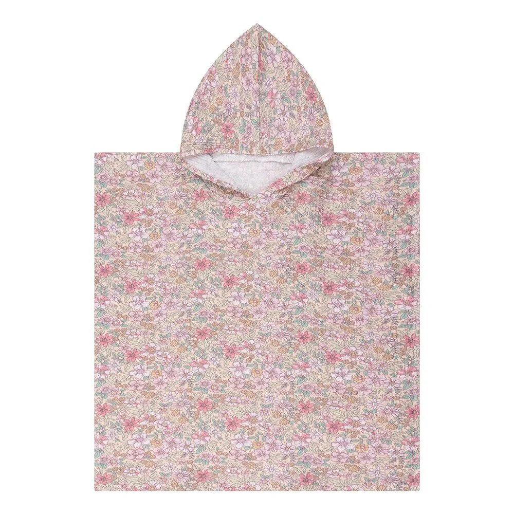 Swim Essentials Badponcho Bloemen 52cm