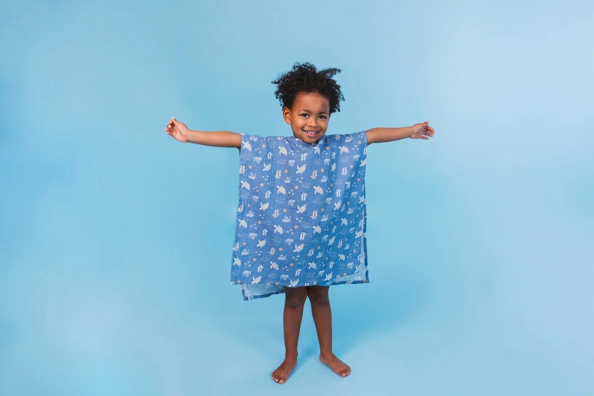Swim Essentials Badponcho Coral Bliss - Image 6