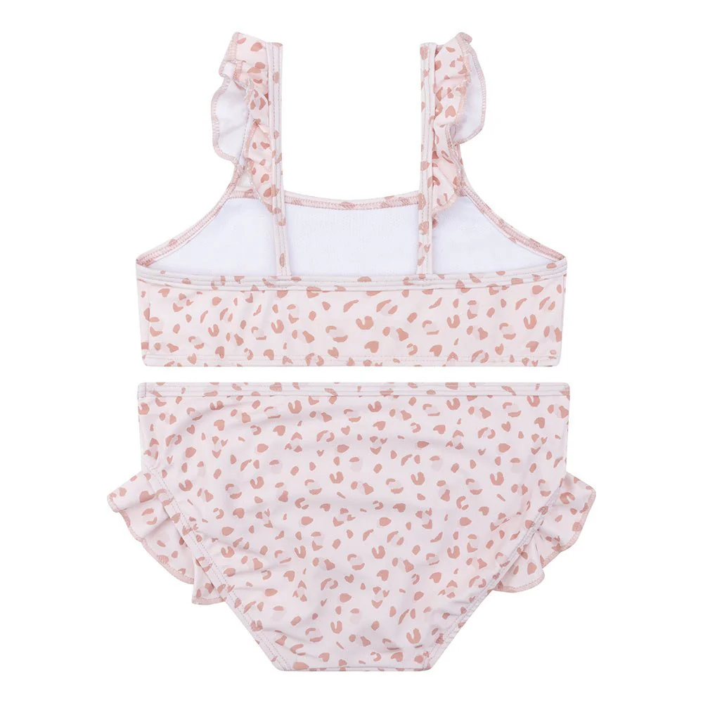 Swim Essentials Bikini Kind Panterprint Old Pink - Image 2