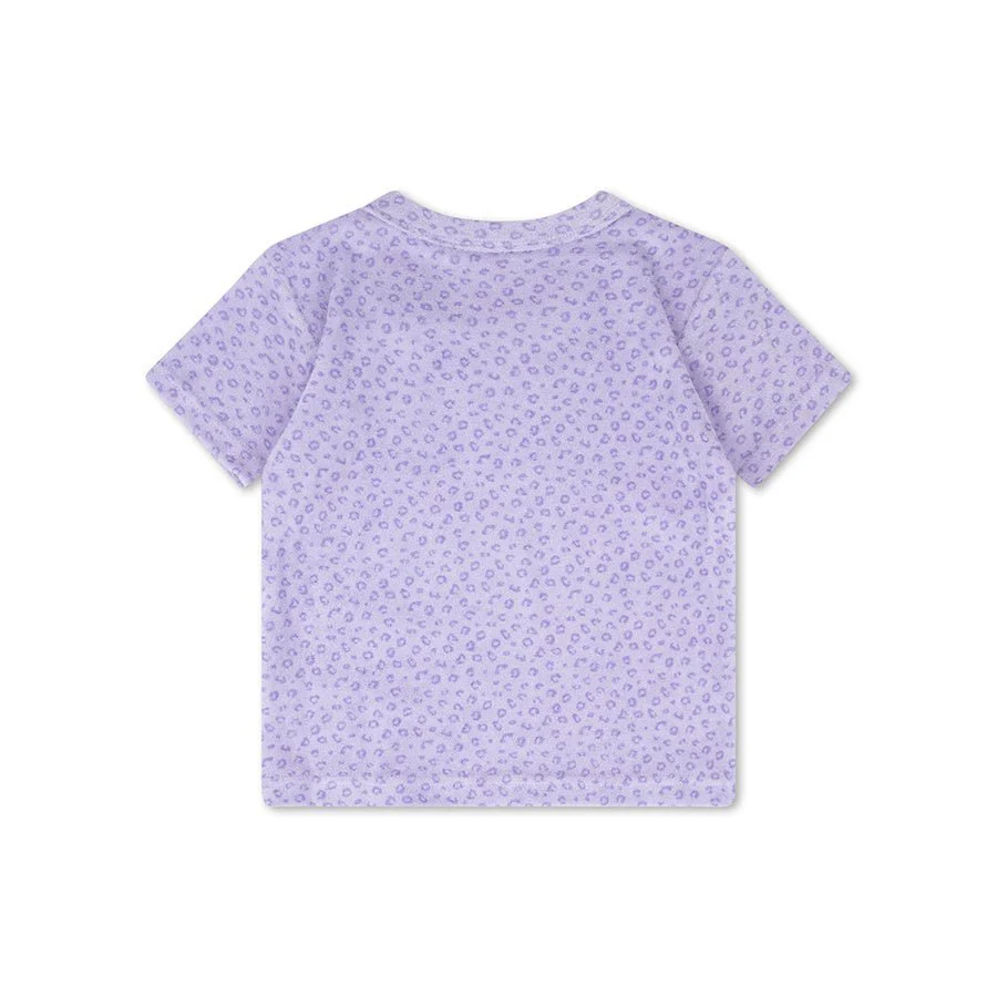 Swim Essentials Kleding Set Terry Cloth Lila Leopard - Image 4