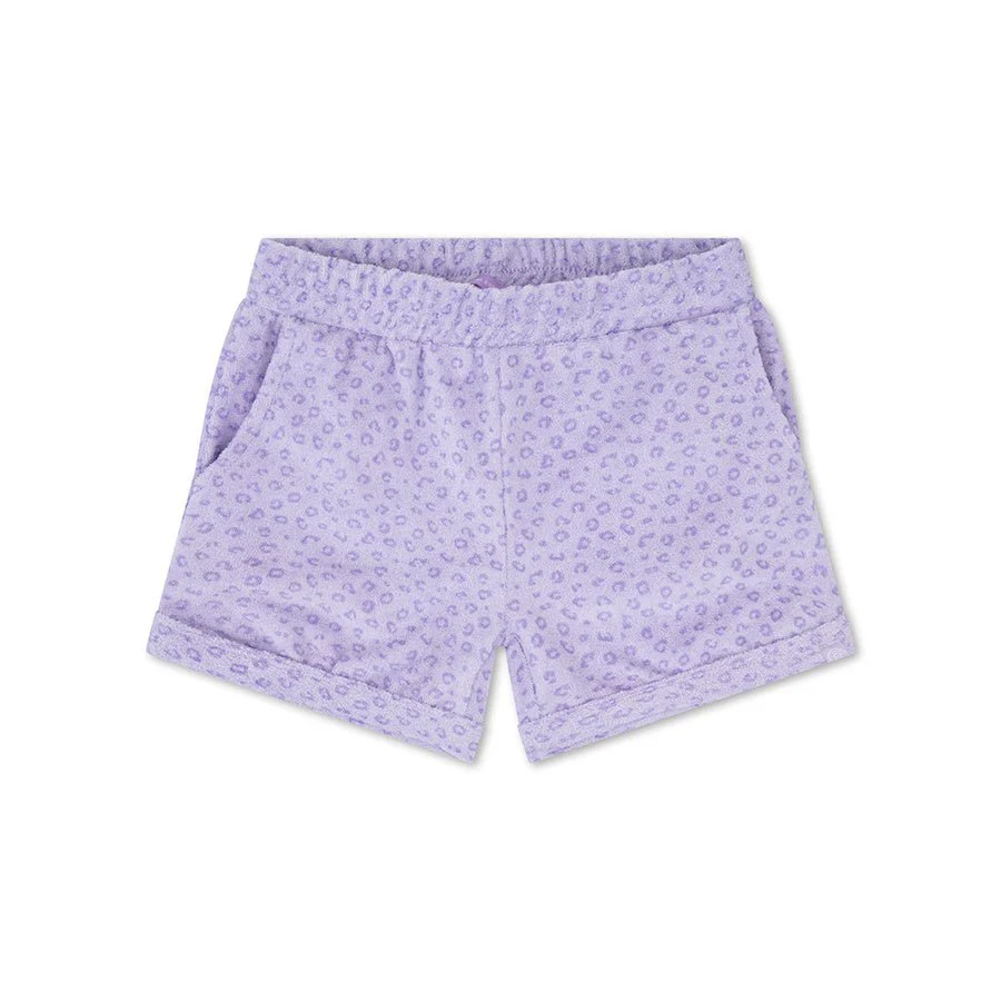 Swim Essentials Kleding Set Terry Cloth Lila Leopard - Image 5