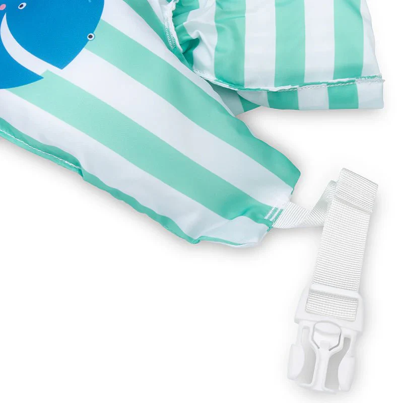 Swim Essentials Puddle Jumper Green Whale 2-6 Jaar - Image 4