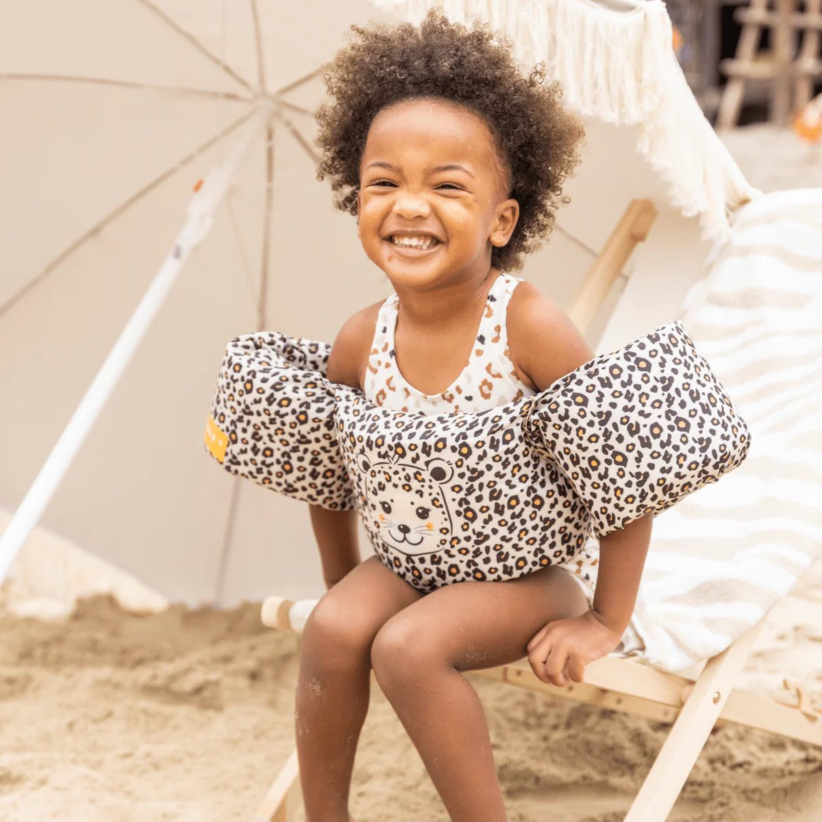 Swim Essentials Puddle Jumper Kind Luipaard 2-6 Jaar - Image 5