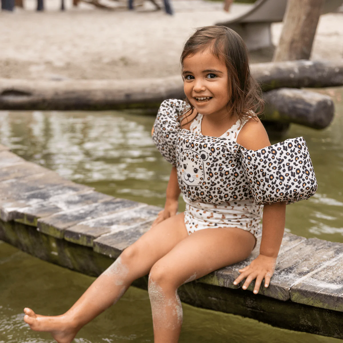 Swim Essentials Puddle Jumper Kind Luipaard 2-6 Jaar - Image 6