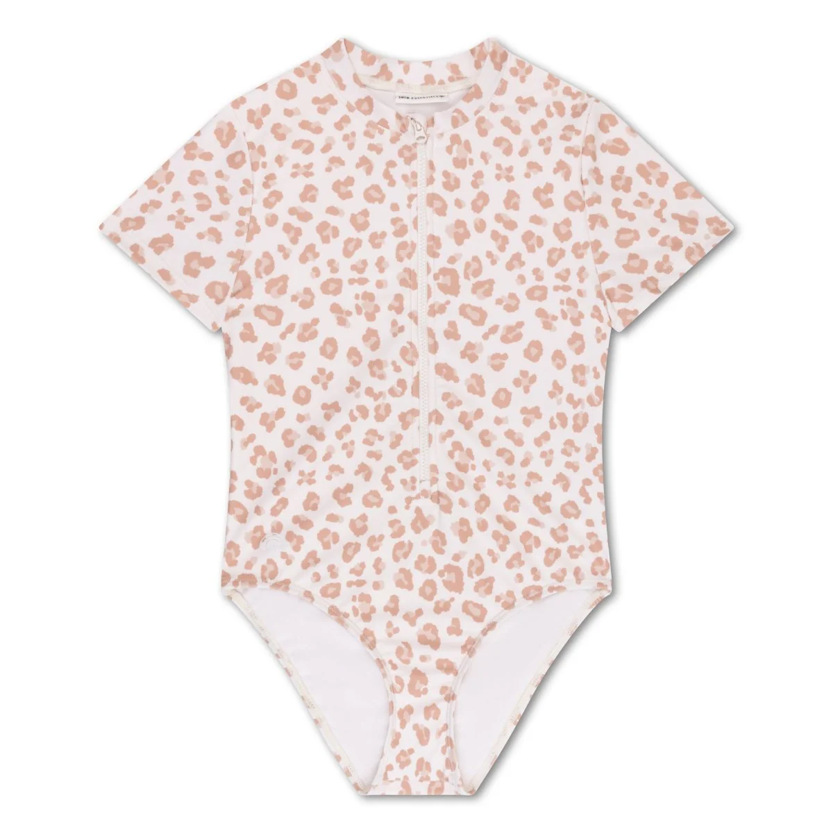 Swim Essentials Uv Zwempak Beige Leopard Rashguard