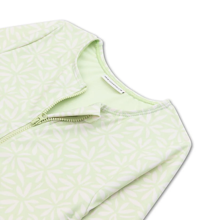 Swim Essentials Uv Zwempak Matcha Green Rashguard Ruffle - Image 2