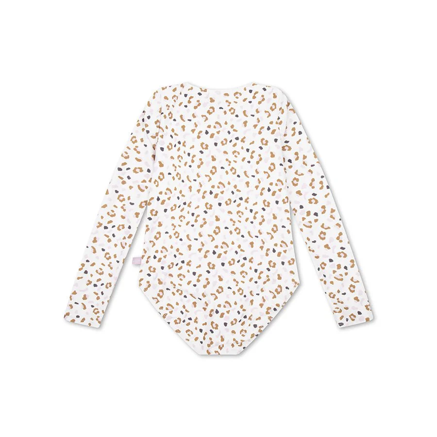 Swim Essentials Uv Zwempak Panterprint Off White Kahki - Image 2