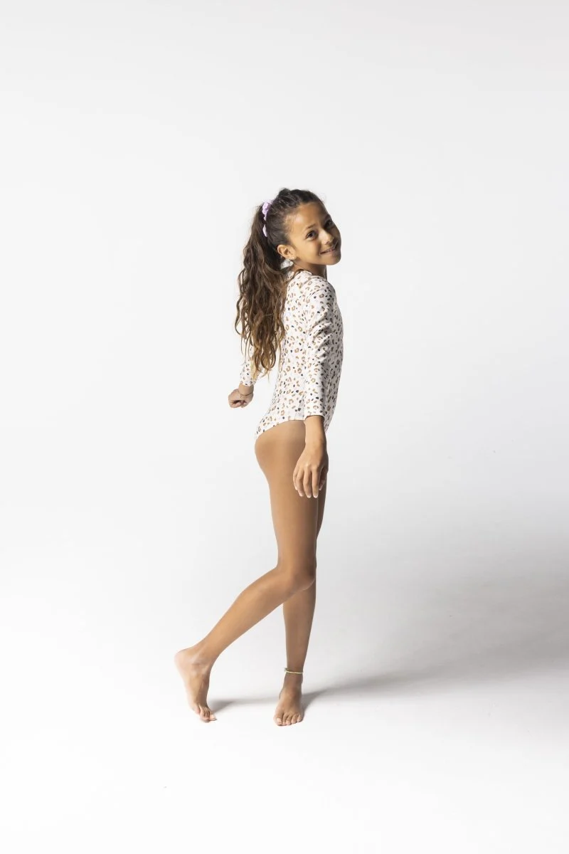 Swim Essentials Uv Zwempak Panterprint Off White Kahki - Image 7