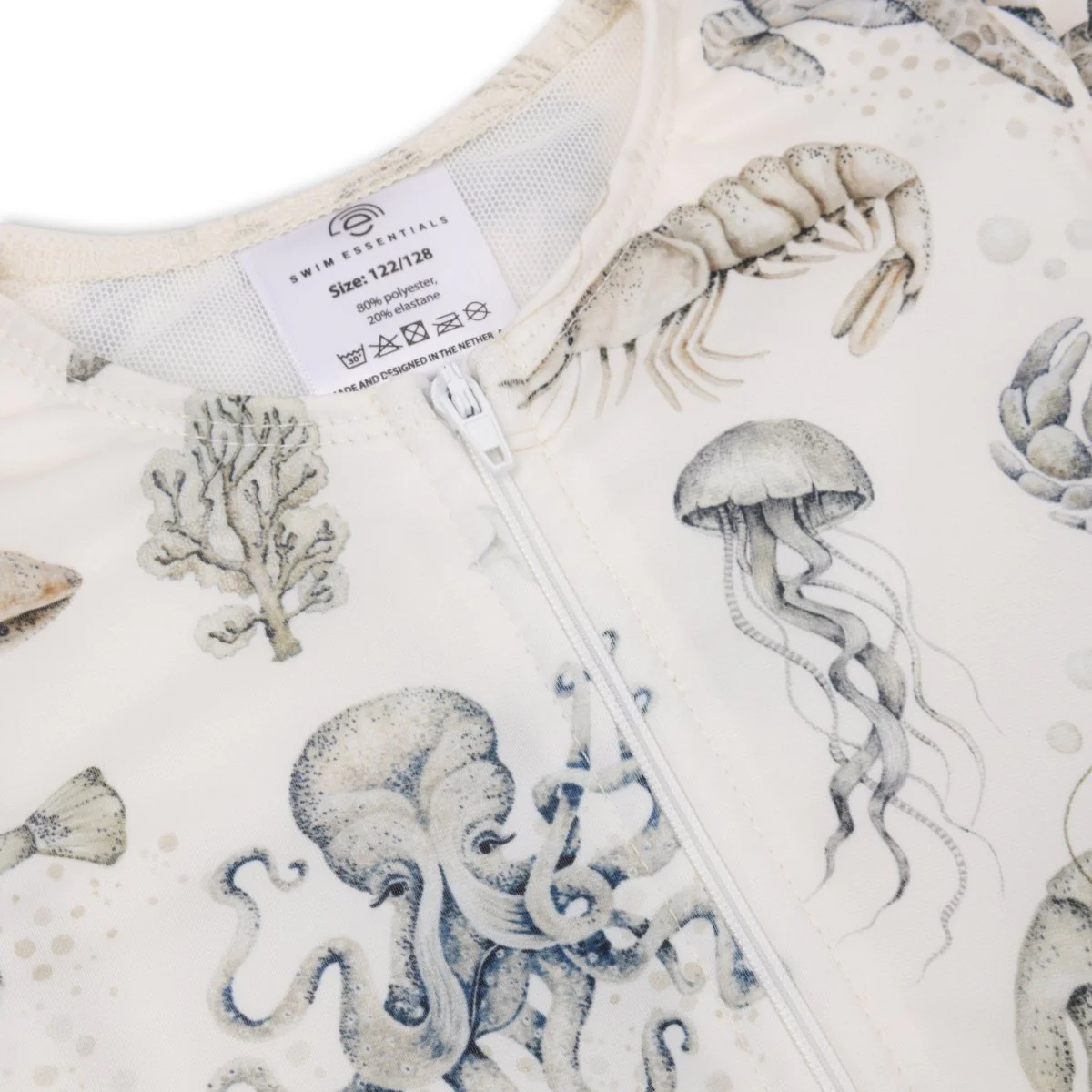 Swim Essentials Uv Zwempak Sea Life Rashguard Ruffle - Image 3