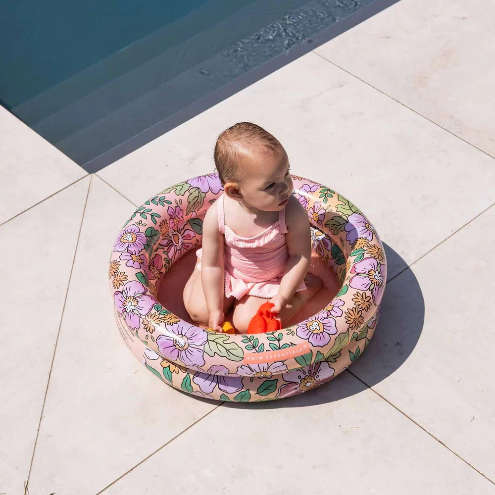 Swim Essentials Zwembad Baby Pink Blossom Print 2 Rings 60Cm - Image 4