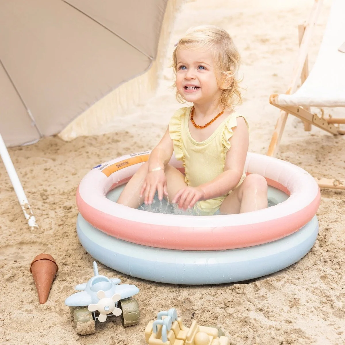 Swim Essentials Zwembad Baby Regenboogprint 2 Rings 60Cm - Image 2