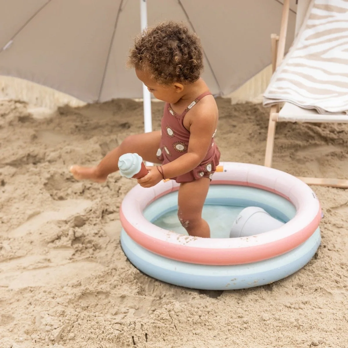 Swim Essentials Zwembad Baby Regenboogprint 2 Rings 60Cm - Image 4