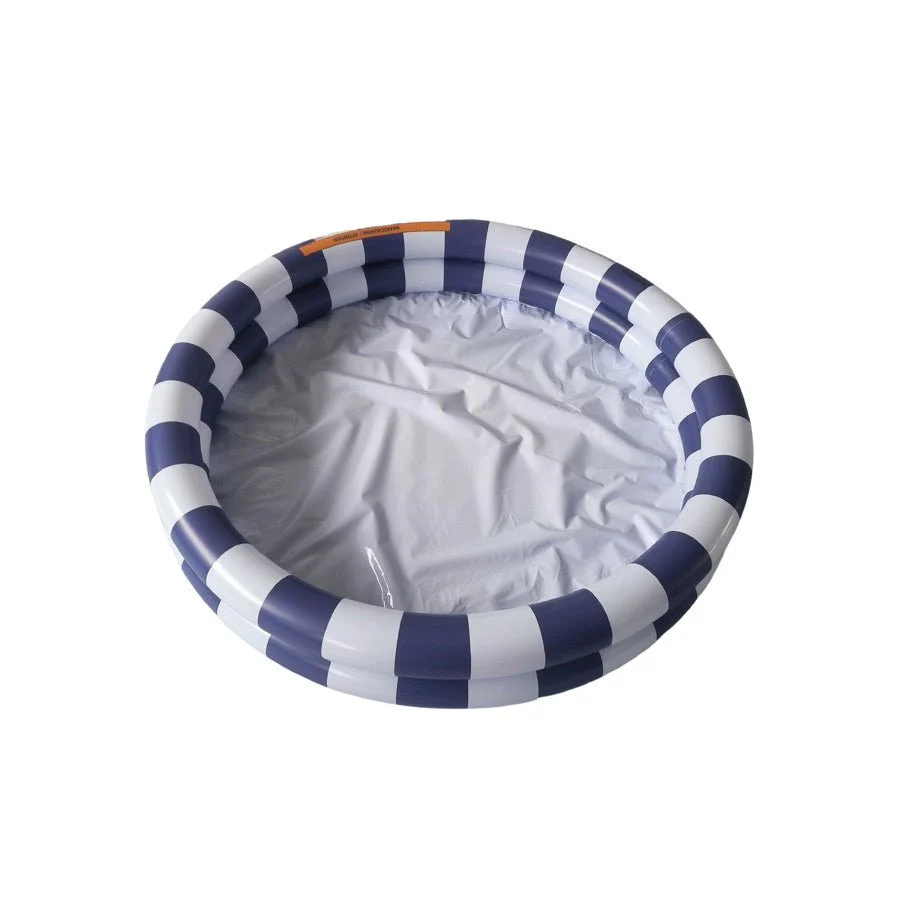 Swim Essentials Zwembad Blue White Stripes 100 Dia - Image 2