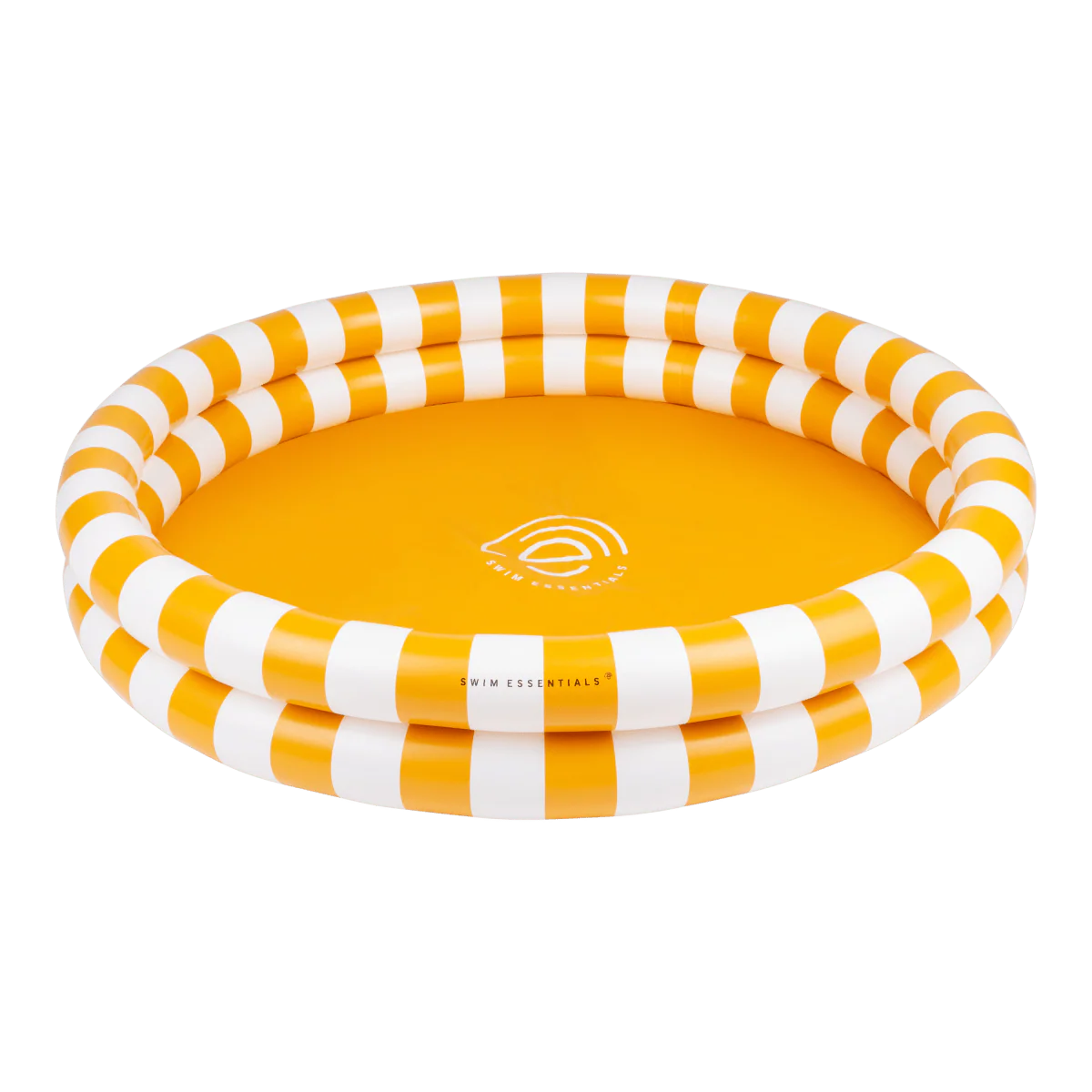 Swim Essentials Zwembad Kind Yellow Striped 100cm
