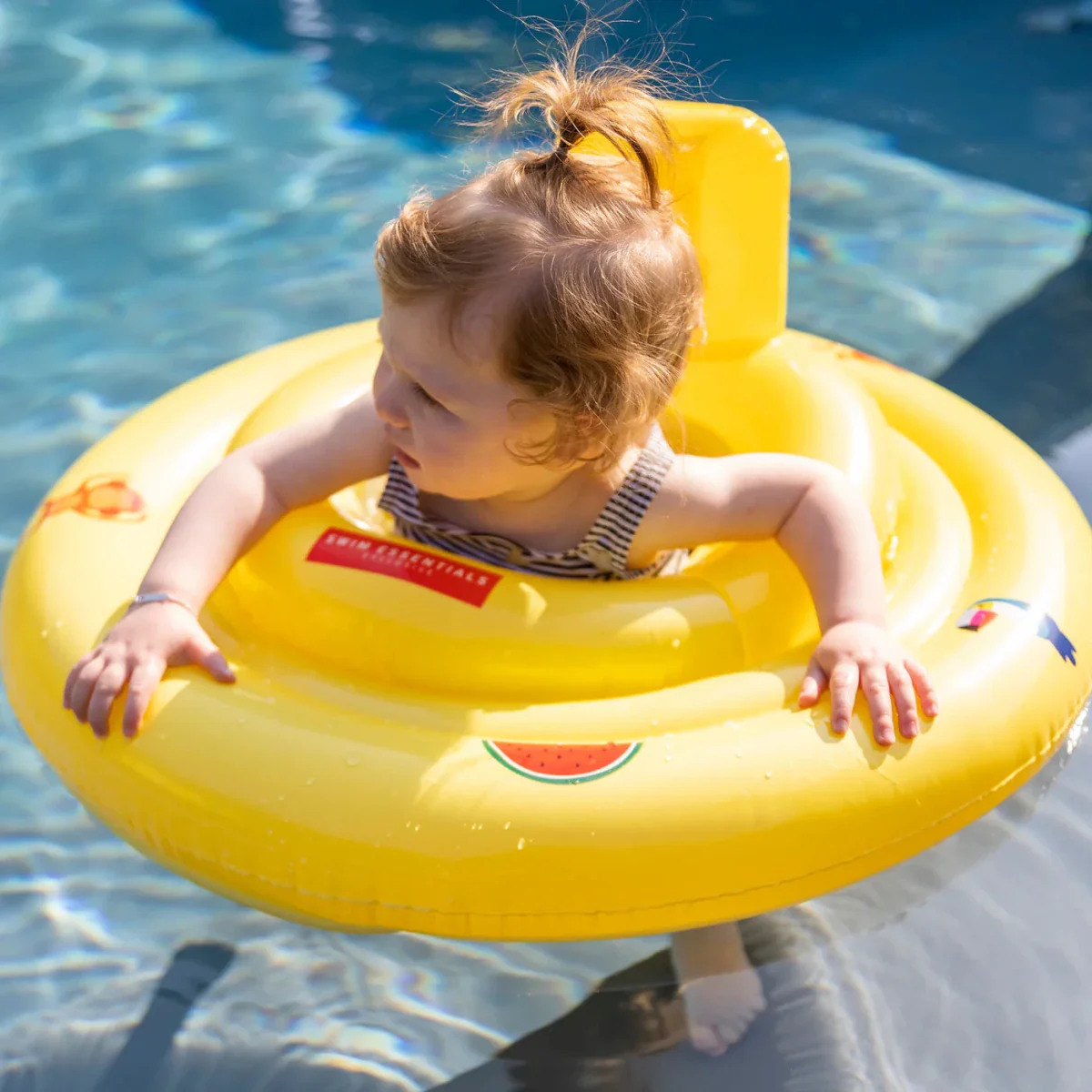 Swim Essentials Zwemband Baby Safari Geel 69Cm - Image 3