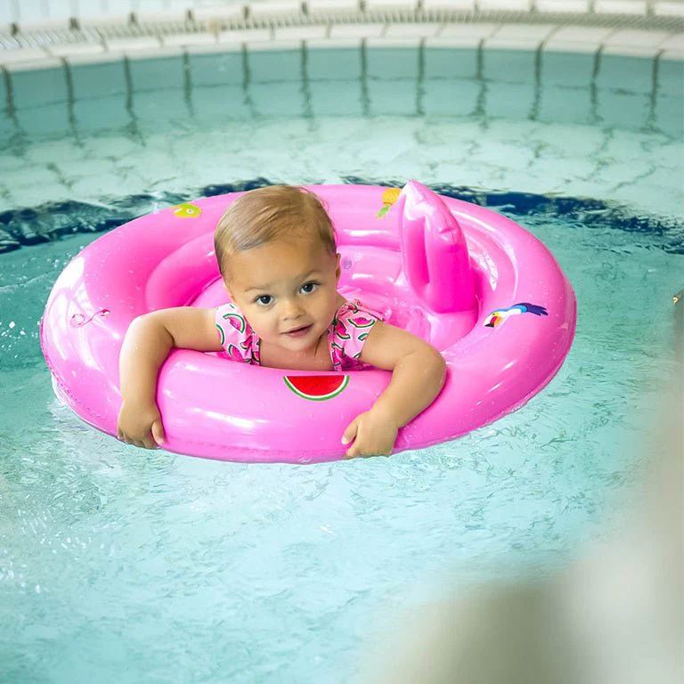 Swim Essentials Zwemband Baby Safari Roze 69cm - Image 5