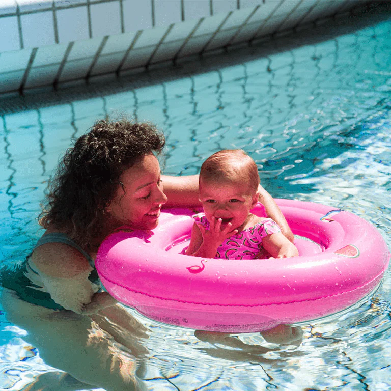 Swim Essentials Zwemband Baby Safari Roze 69cm - Image 8