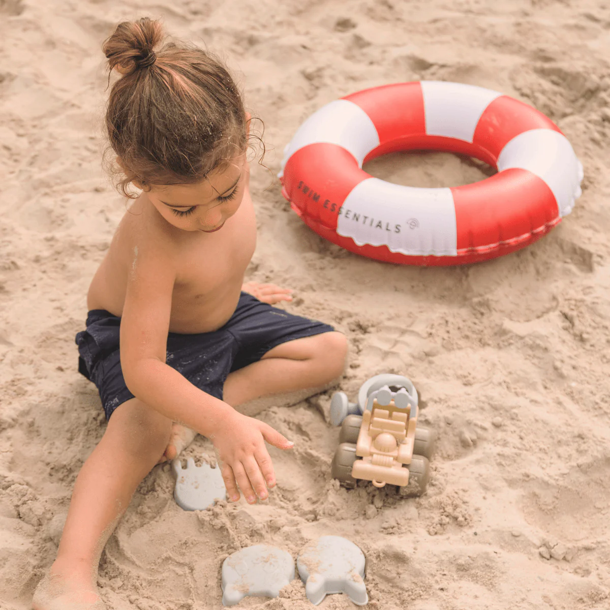 Swim Essentials Zwemband Kind Lifeguard Rood Wit 55Cm - Image 3