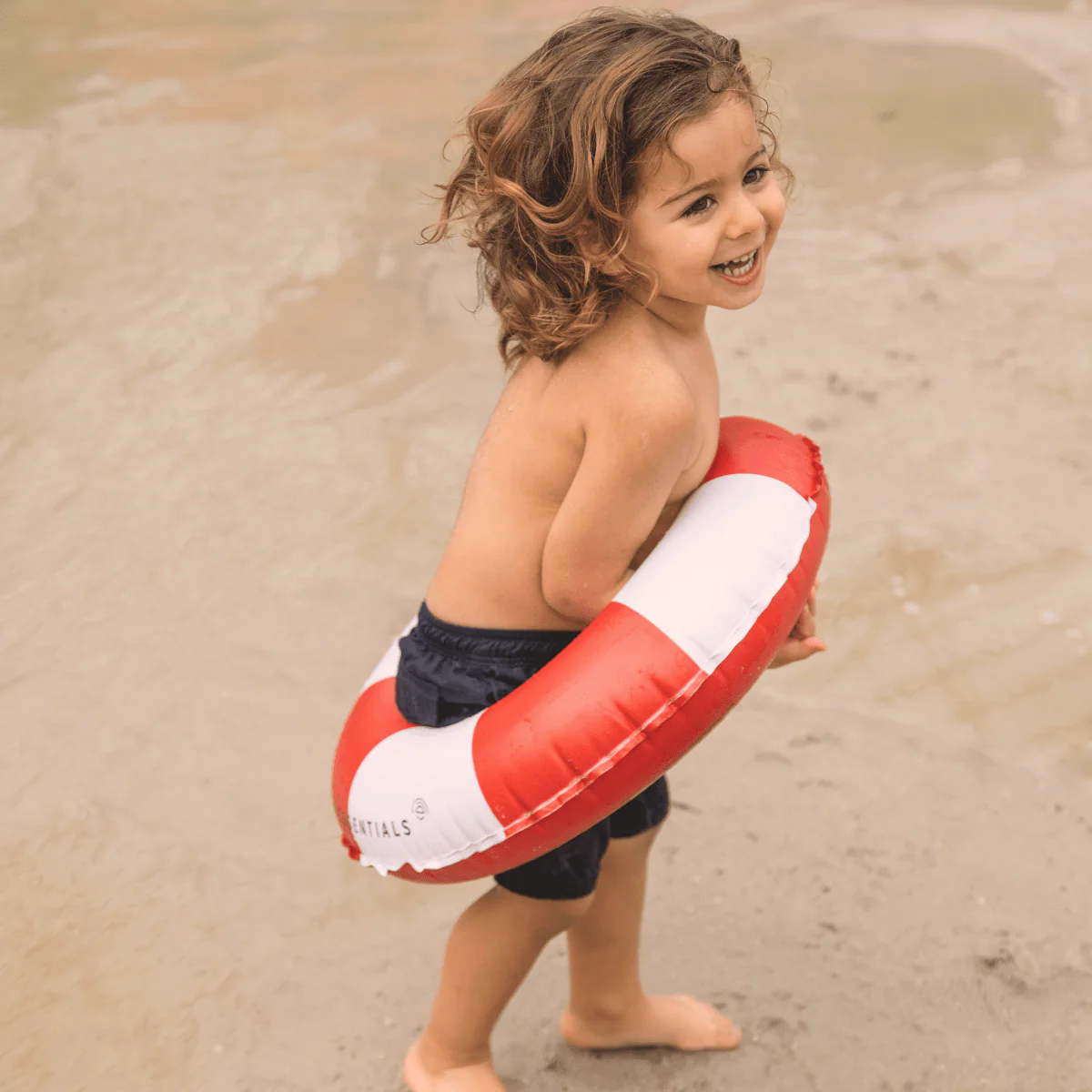 Swim Essentials Zwemband Kind Lifeguard Rood Wit 55Cm - Image 4