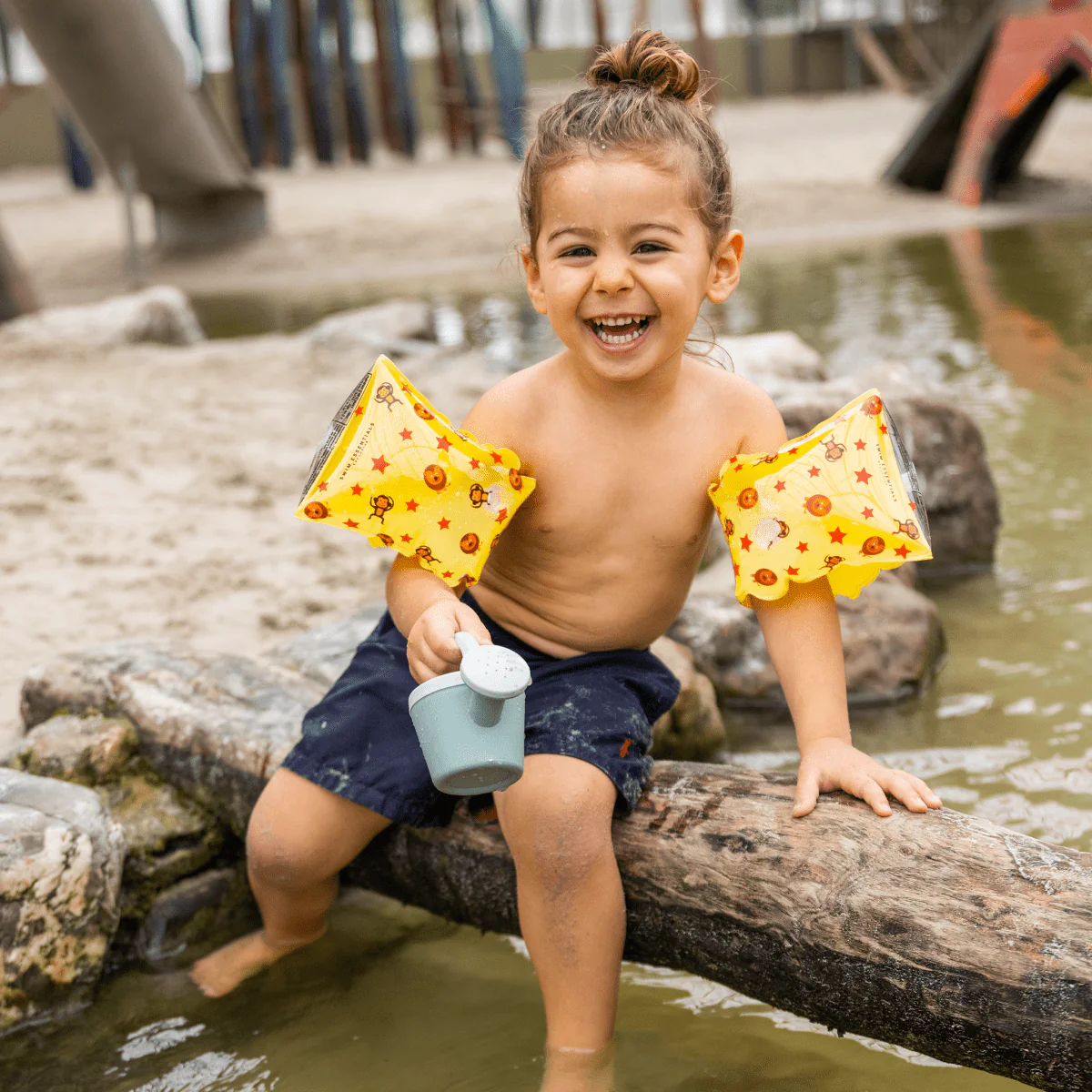 Swim Essentials Zwembandjes Dieren Geel 2-6 Jaar - Image 3