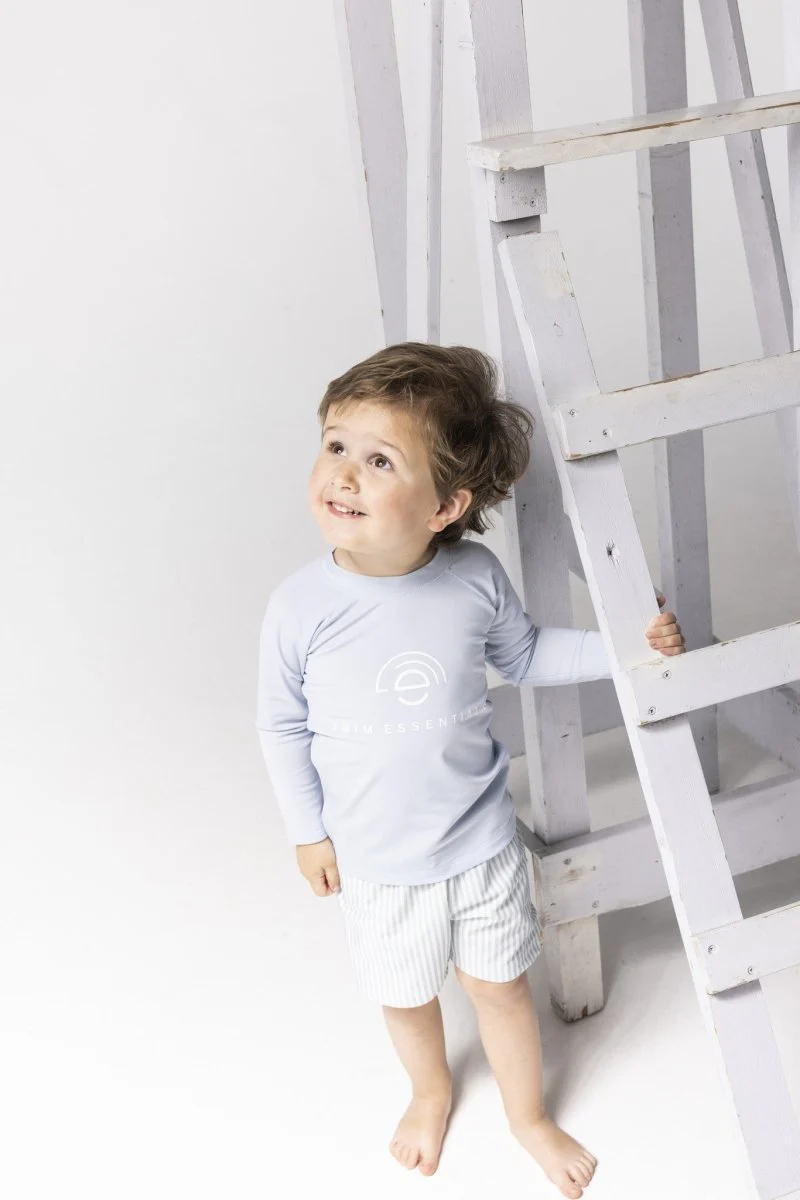 Swim Essentials Zwembroek Kind Strepen Lichtblauw - Image 7