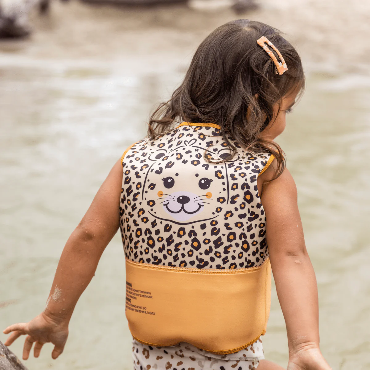 Swim Essentials Zwemvest Kind Luipaard Print 3-6 Jaar - Image 5