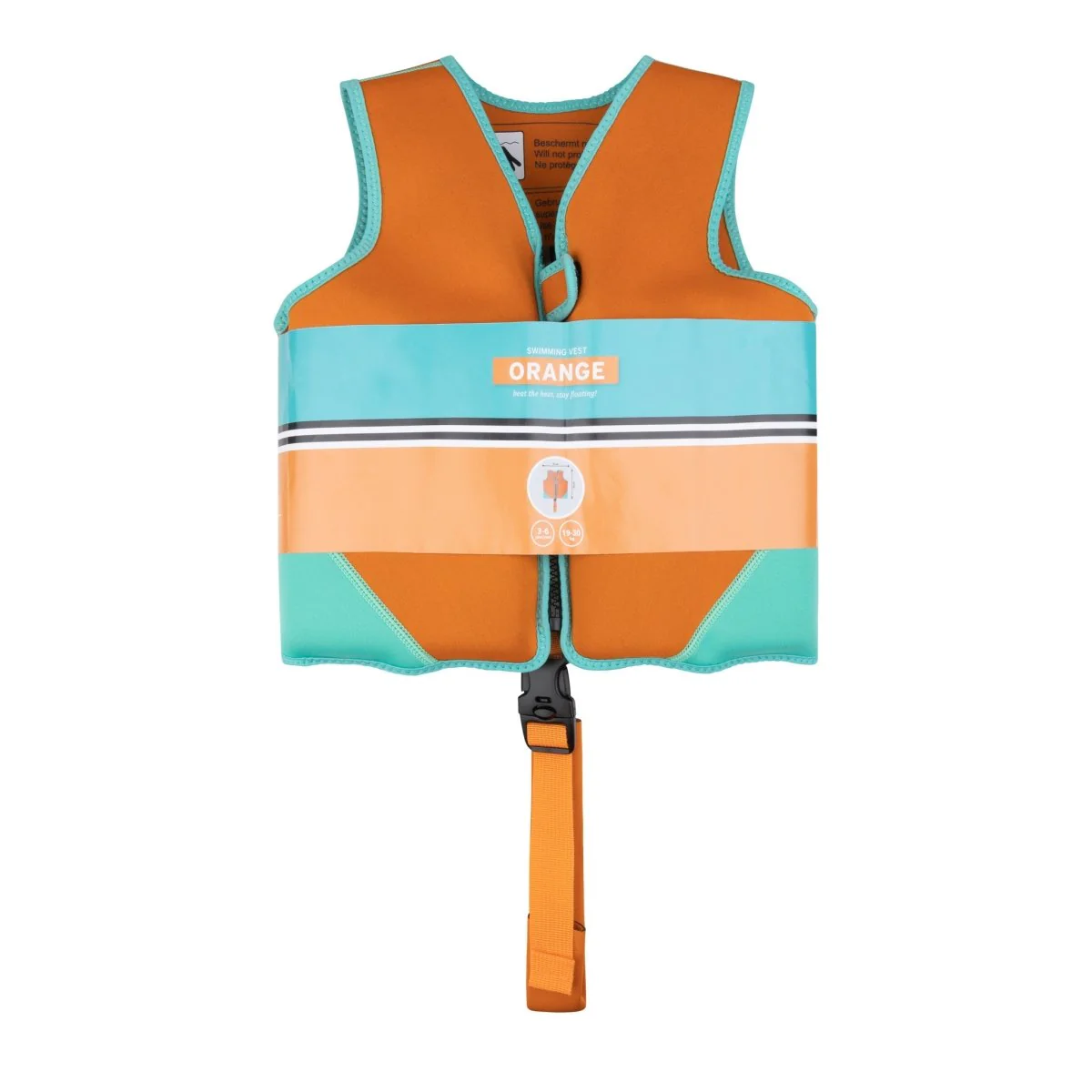 Swim Essentials Zwemvest Kind Oranje 4-6 Jaar - Image 3