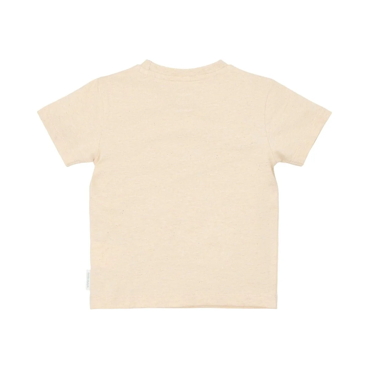 T-shirt korte mouw Biscuit melange - Image 2