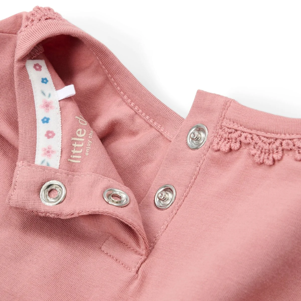 T-shirt korte mouw Pink Blush - Image 4