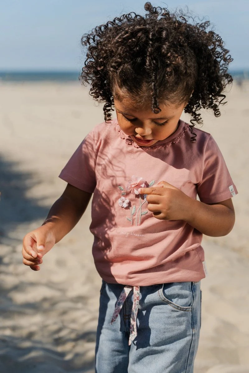 T-shirt korte mouw Pink Blush - Image 8