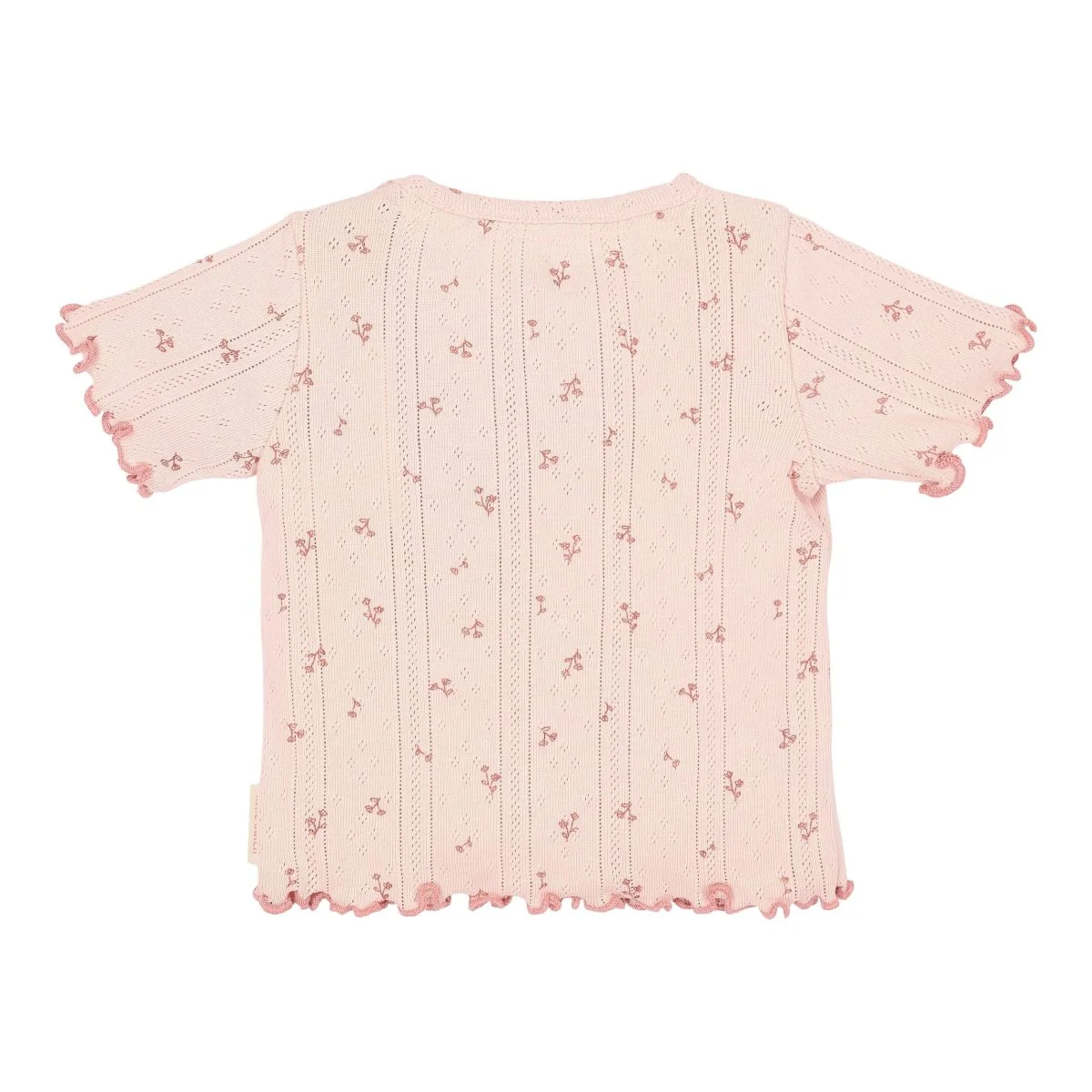 T-shirt korte mouw roze Fairy Flowers - Image 2