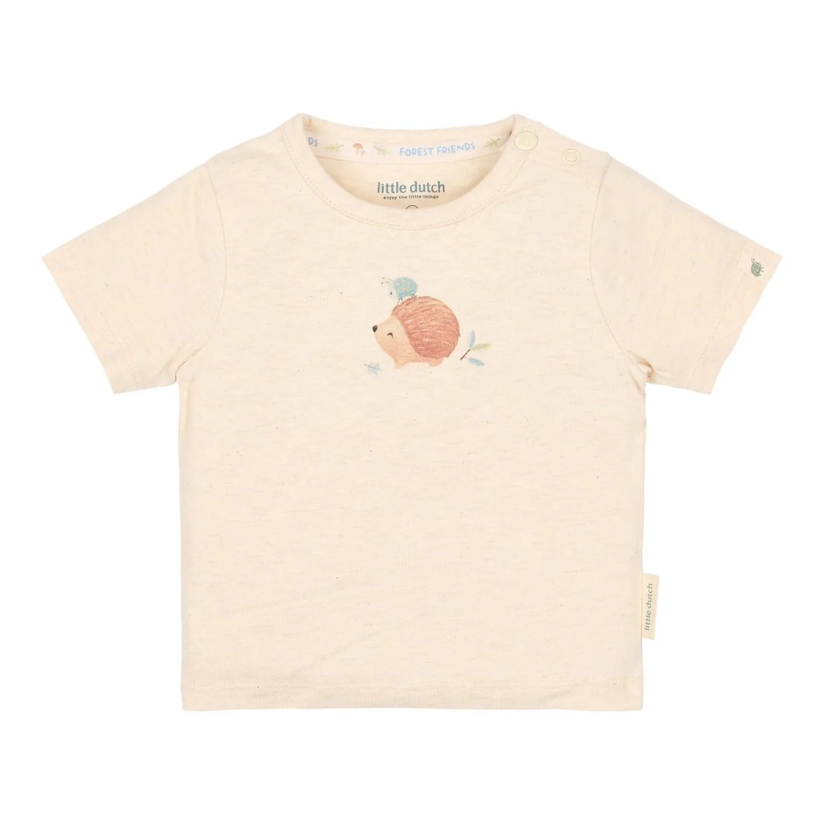 T-shirt korte mouw zand Sand Melee