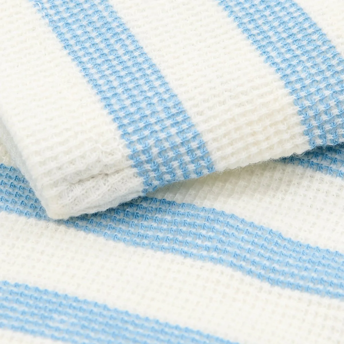 T-shirt lange mouw Steel Blue stripe - Image 3