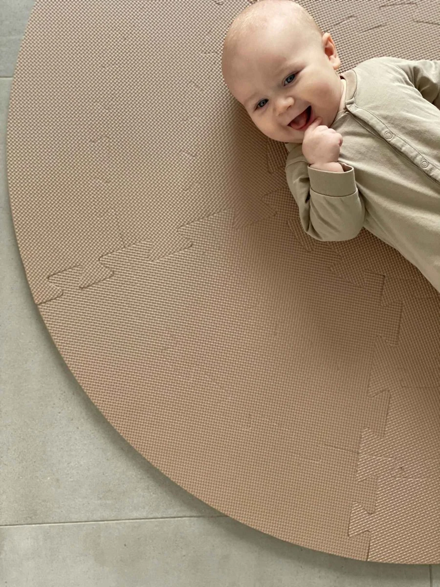 That's Mine Speelmat Foam Circle Light Brown - Image 4