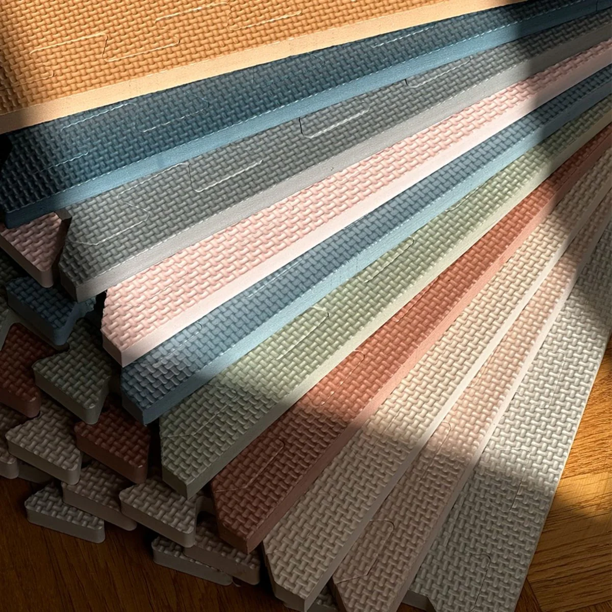 That's Mine Speelmat Foam Square Light Grey - Image 4