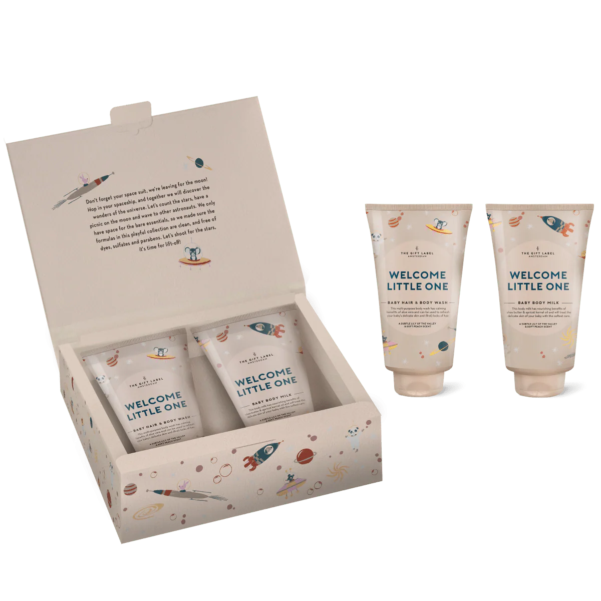 The Gift Label Giftbox Baby Welcome Little One Boys 2 Delig