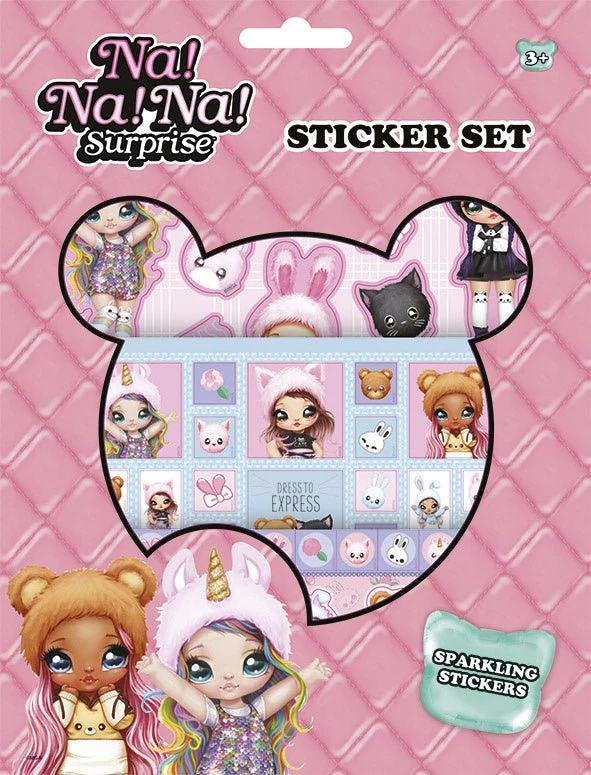 Totum Na!Na!Na! Suprise Stickerset 3 Delig