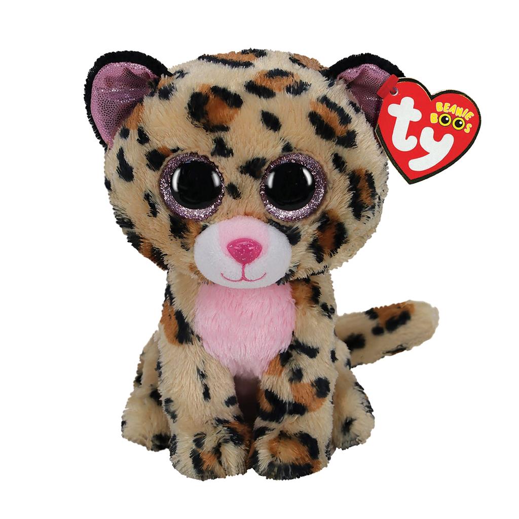 Ty Knuffel Livvie Leopard 15Cm