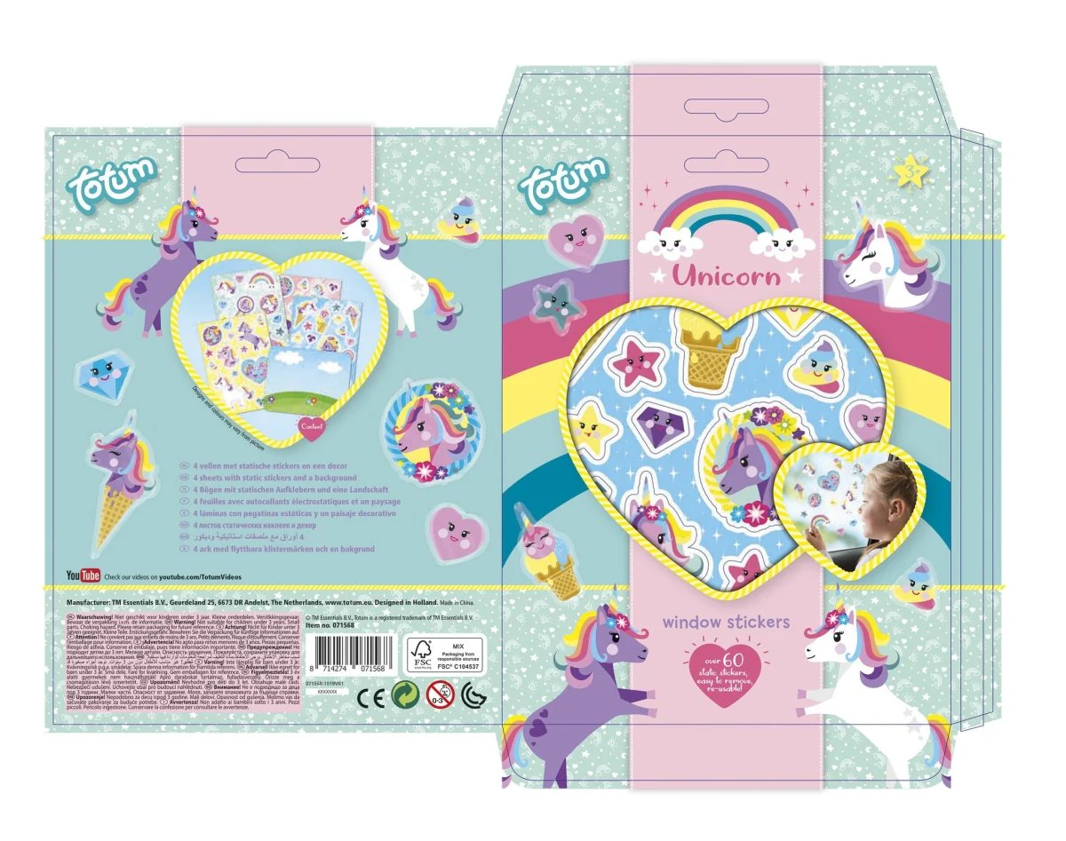 Unicorn Raamstickers - Image 2