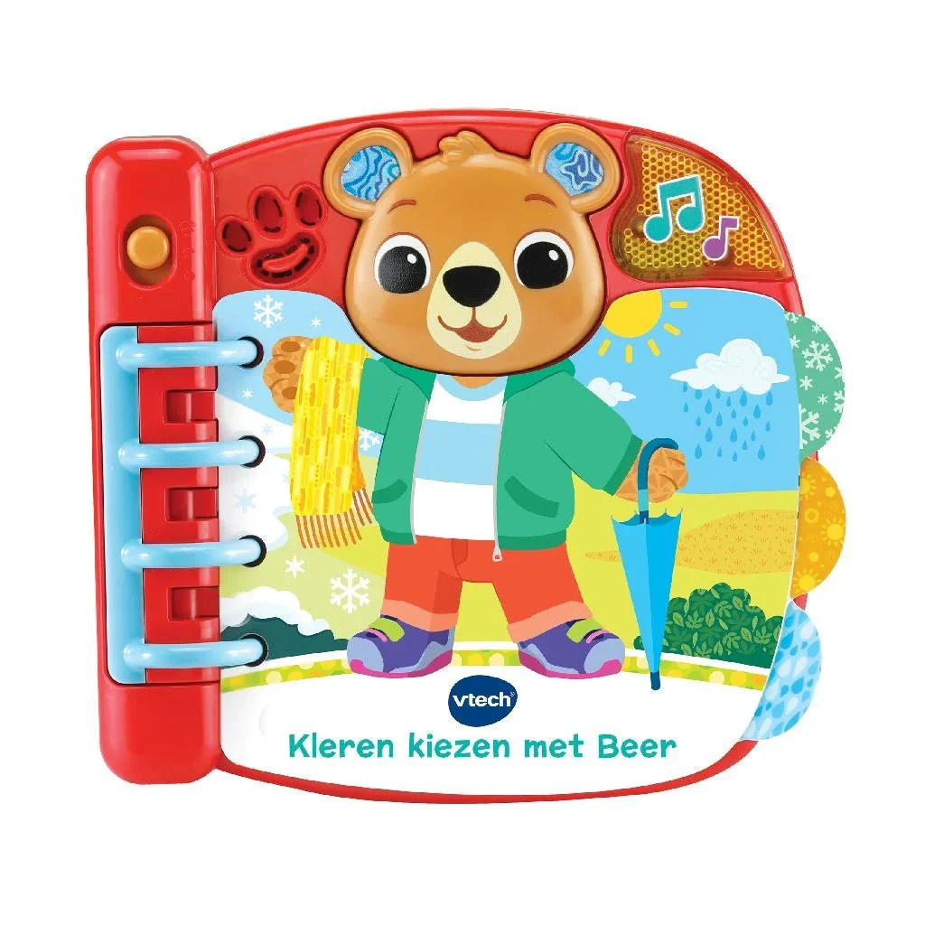 Vtech Baby Boekje Baby Kleren Kiezen Met Beer