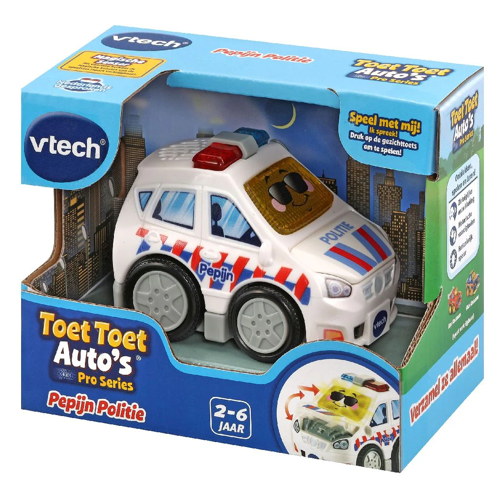 Vtech Speelgoed Auto Toet Toet Auto Pepijn Politieauto - Image 6