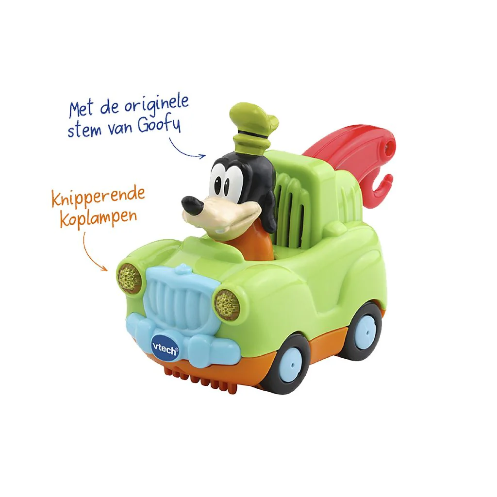 Vtech Speelgoed Auto Toet Toet Disney Goofy Takelwagen - Image 4